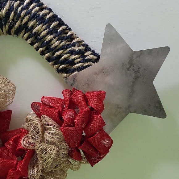 Heart of a Patriot wreath - Picture 3 of 4